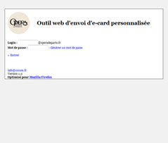 Photo logiciel ECARD
