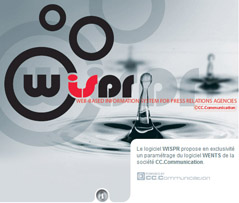 Photo logiciel WISPR